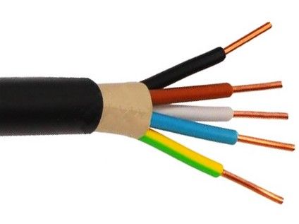 Kábel pevný CYKY-J 5x4 pvc čierny | Obrázok 1 | najmaterial.sk