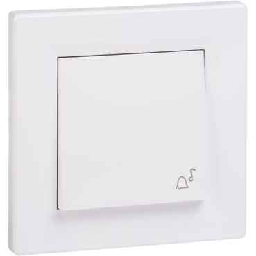 Tlačidlo Asfora EPH0800221 R1/0 IP44 biele | Obrázok 1 | najmaterial.sk