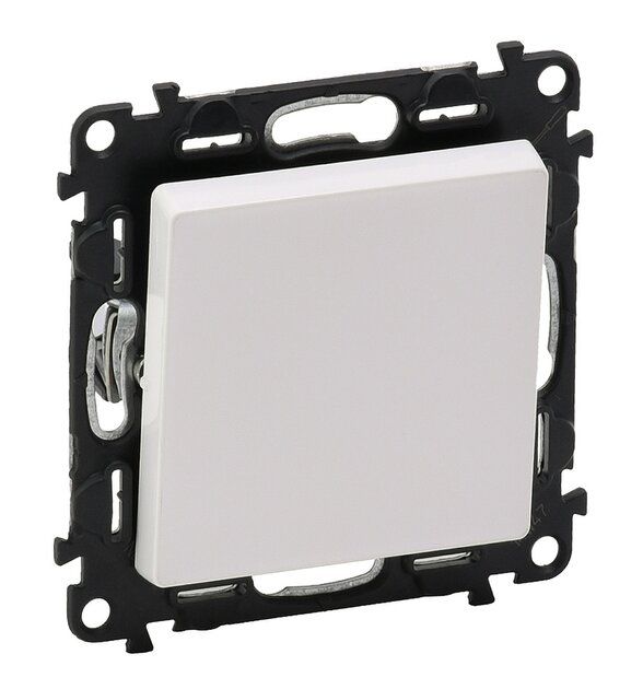 Tlačidlo Valena Life 752111 R1/0 biele | Obrázok 1 | najmaterial.sk