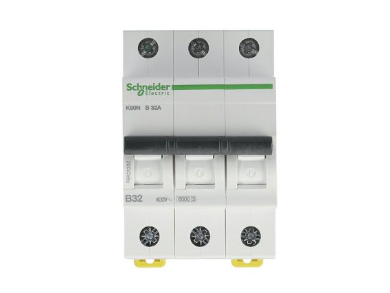 Istič K60N A9K01332 32A/3P B 6kA | Obrázok 1 | najmaterial.sk