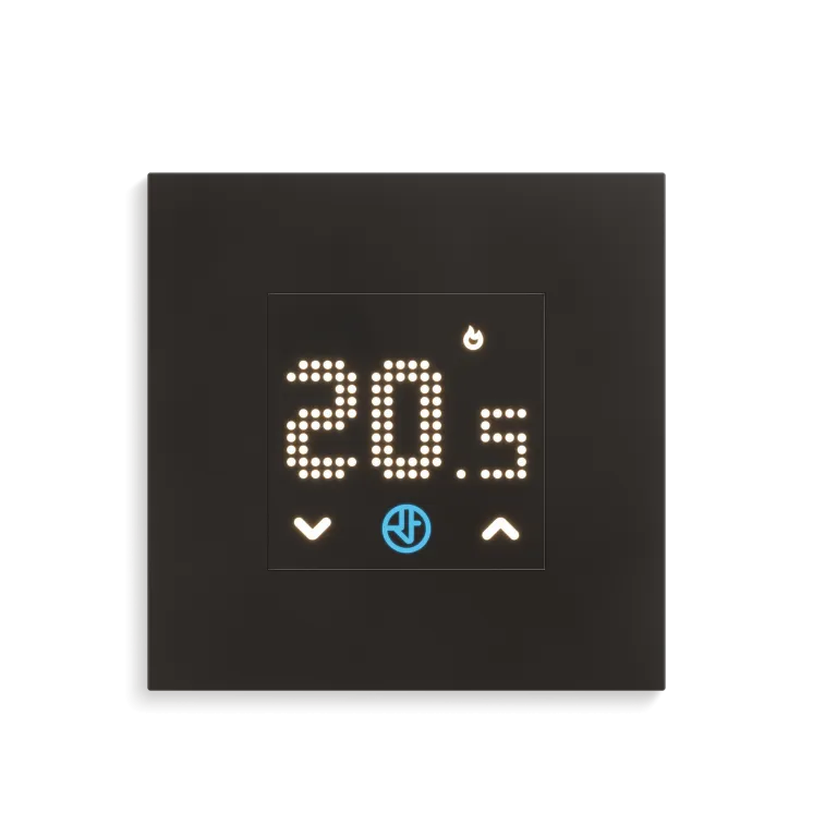 Termostat digitálny izbový 1T.T1.8.230.2000 0 až +38 °C 1P 5A 230V IP20 čierny | Obrázok 1 | najmaterial.sk