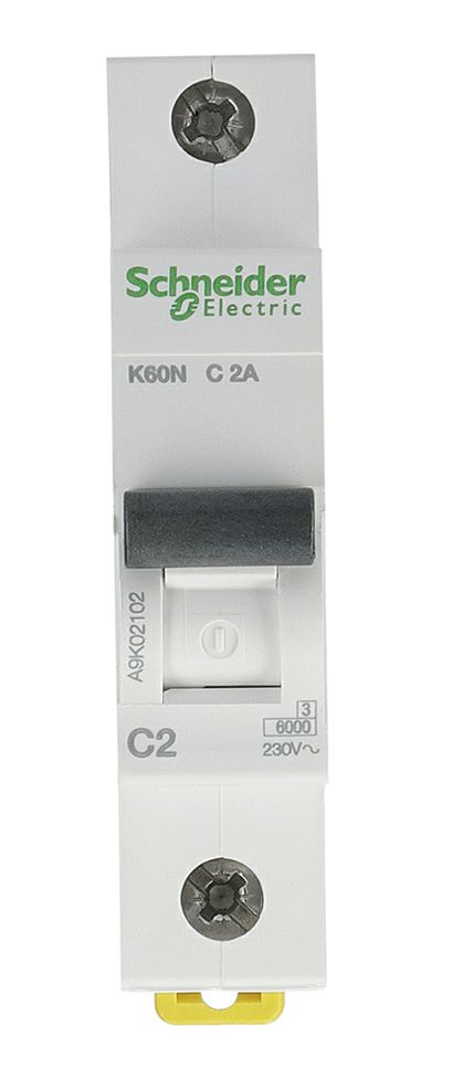 Istič K60N A9K02102 2A/1P C 6kA | Obrázok 1 | najmaterial.sk