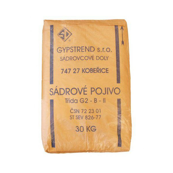 Sádra štukatérska 30kg sivá | Obrázok 1 | najmaterial.sk