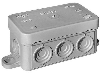 Krabica rozbočovacia A1 80x42x40mm bez vývodiek sivá | Obrázok 1 | najmaterial.sk