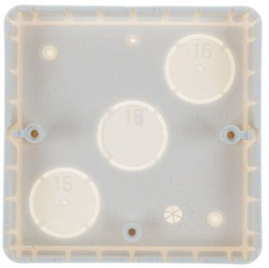 Krabica lištová 4FA 249 26 80x80x15,5mm biela | Obrázok 1 | najmaterial.sk