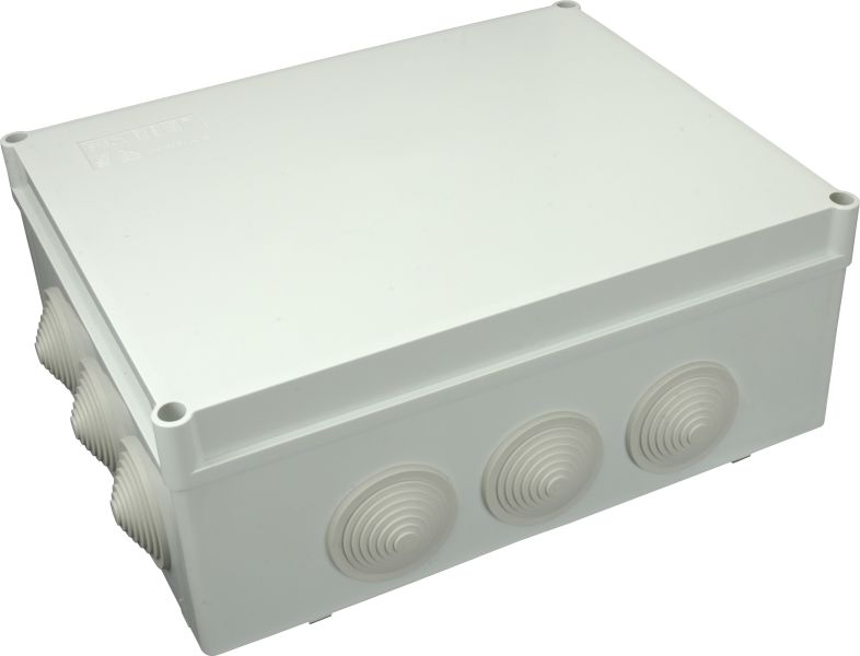 Krabica rozbočovacia S-BOX 506 SK 240x190x90mm s vývodkami | Obrázok 1 | najmaterial.sk