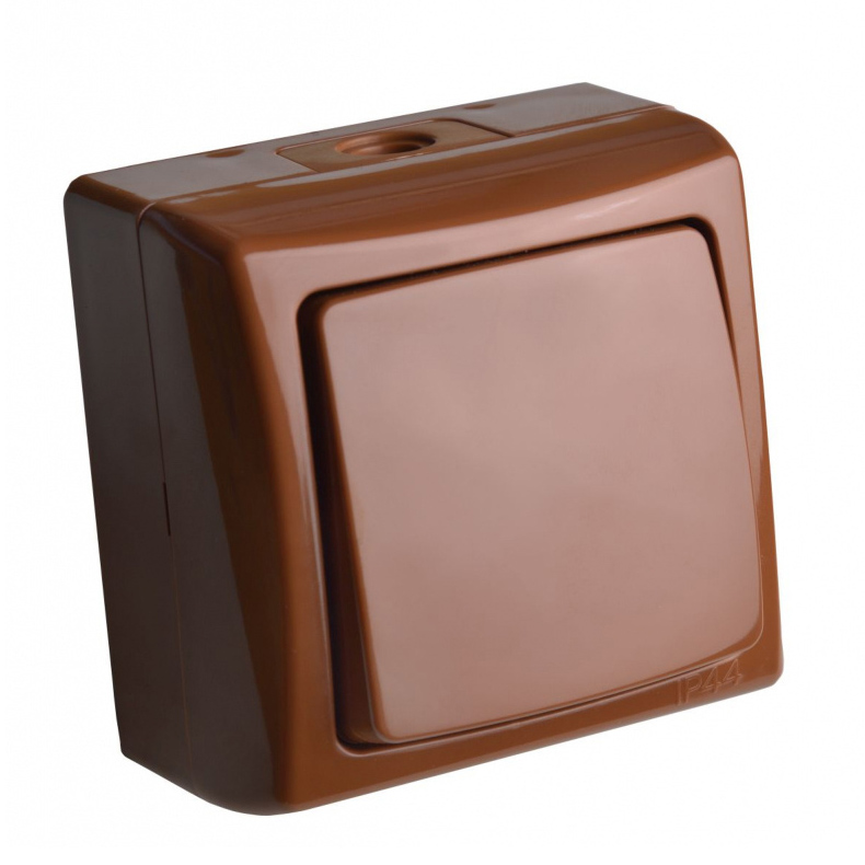 Spínač Modern 4FN 581 30.2118/1 R1 IP44 hnedý | Obrázok 1 | najmaterial.sk