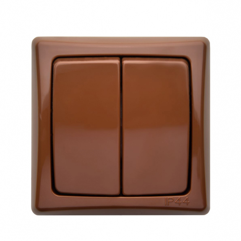 Spínač sériový 4FN 581 32.2118/1 R5 IP44 hnedý | Obrázok 1 | najmaterial.sk