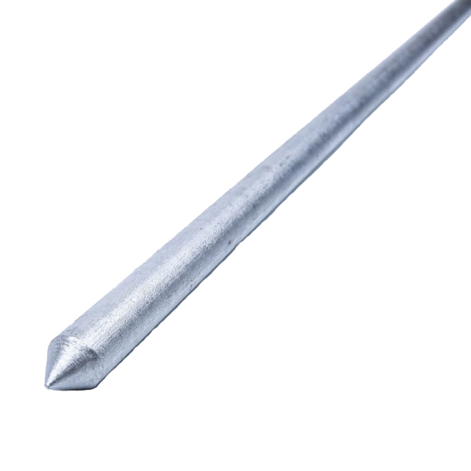 Uzemňovacia tyč plná ZT 1m FeZn | Obrázok 1 | najmaterial.sk