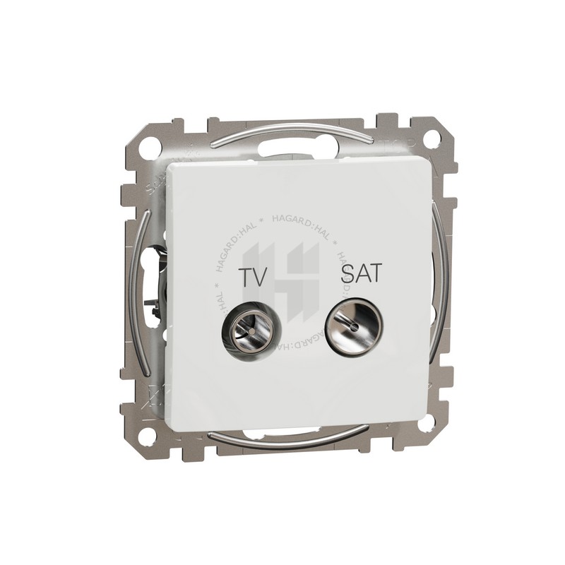 Zásuvka anténova Sedna Design SDD111471S TV-S koncová 4dB biela | Obrázok 1 | najmaterial.sk