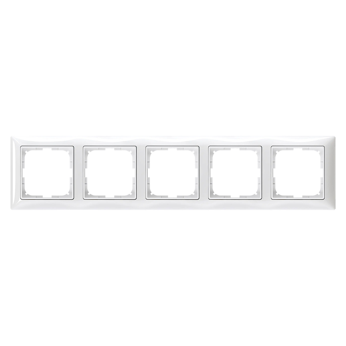 Rámček basic55 2CKA001725A1483 (1725-0-1483) 5-násobný biela | Obrázok 1 | najmaterial.sk