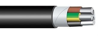 Kábel pevný AYKY-J 3x120+70 pvc čierny | Obrázok 1 | najmaterial.sk