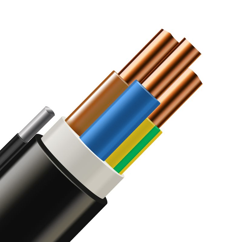 Kábel pevný závesný CYKY-Z-J 3x2,5 pvc čierny | Obrázok 1 | najmaterial.sk