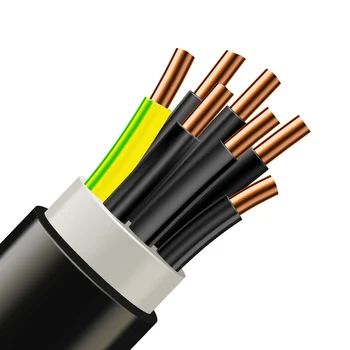 Kábel pevný CYKY-J 7x2,5 pvc čierny | Obrázok 1 | najmaterial.sk
