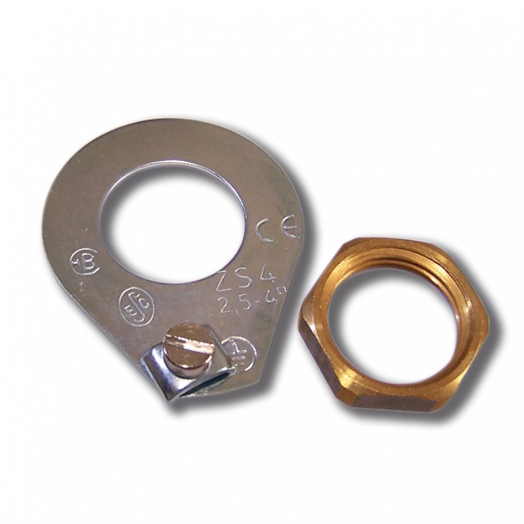 Svorka uzemňovacia ZS 4 4mm2 BERNARD 1/2" (matica + podložka) | Obrázok 1 | najmaterial.sk
