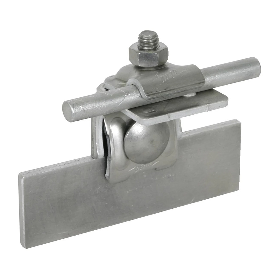 Svorka pripojovacia 365051 na falc/konstrukcie lomená hliníková s príchytkou | Obrázok 1 | najmaterial.sk