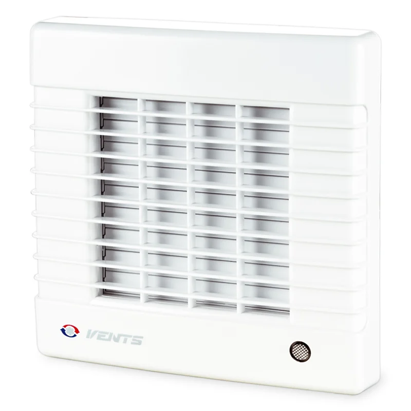 Ventilátor 100MA 100mm 230V 18W 34dB žalúzia biely | Obrázok 1 | najmaterial.sk