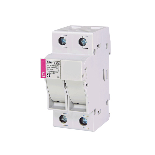 Odpínač valcových poistiek EFH 10 2540203 25A/2P 1000VDC 10x38 pre FV aplikácie | Obrázok 1 | najmaterial.sk
